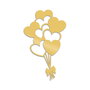 Wallity Balloons - Gold